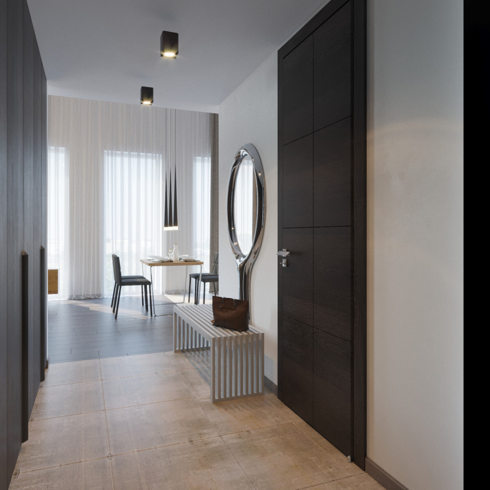 Двухуровневая квартира в современном стиле