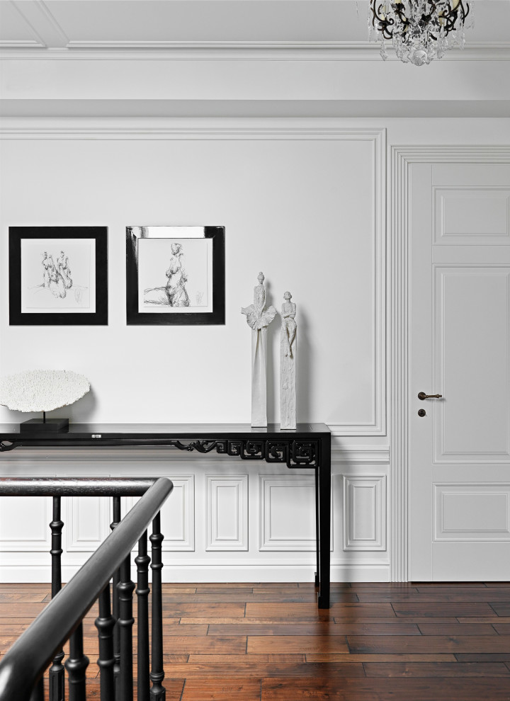 Двухуровневая квартира с мансардой во французском стиле