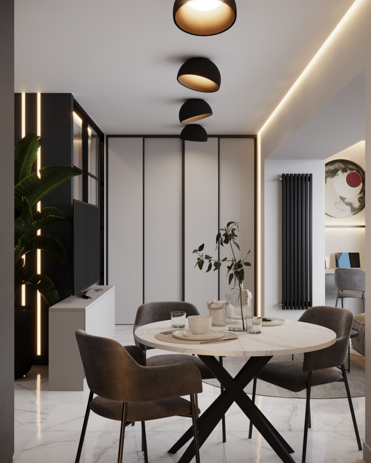 Дизайн-проект квартиры в современном стиле