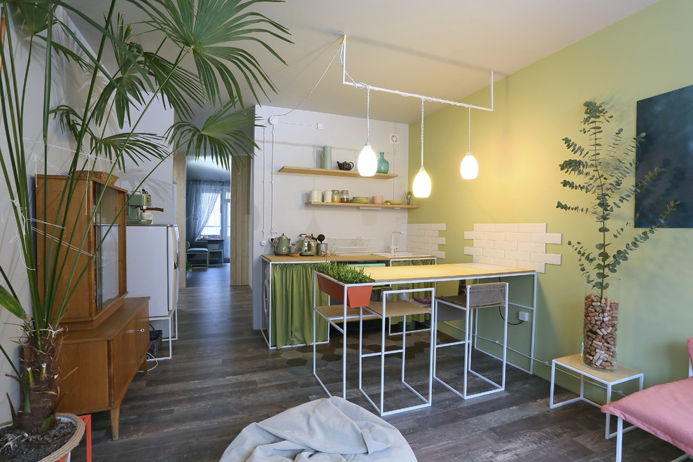 Интерьерная фотосъемка двухкомнатной квартиры на Полтавской