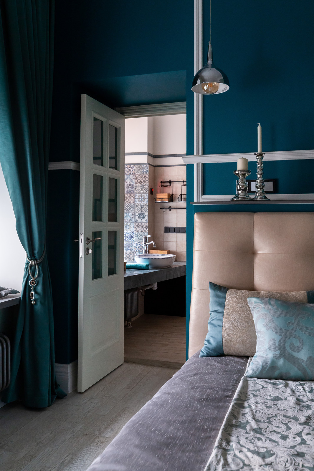 Интерьер Александры Панковой в старом фонде Петербурге