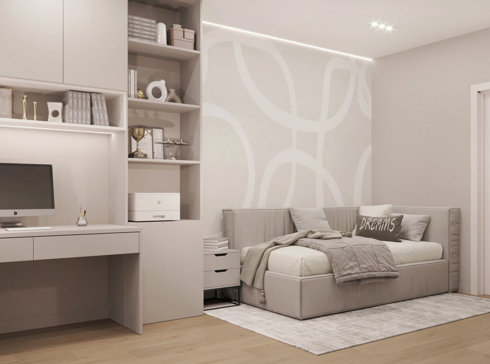 Обложка проекта: Дизайн квартиры в ЖК Изумрудный бор