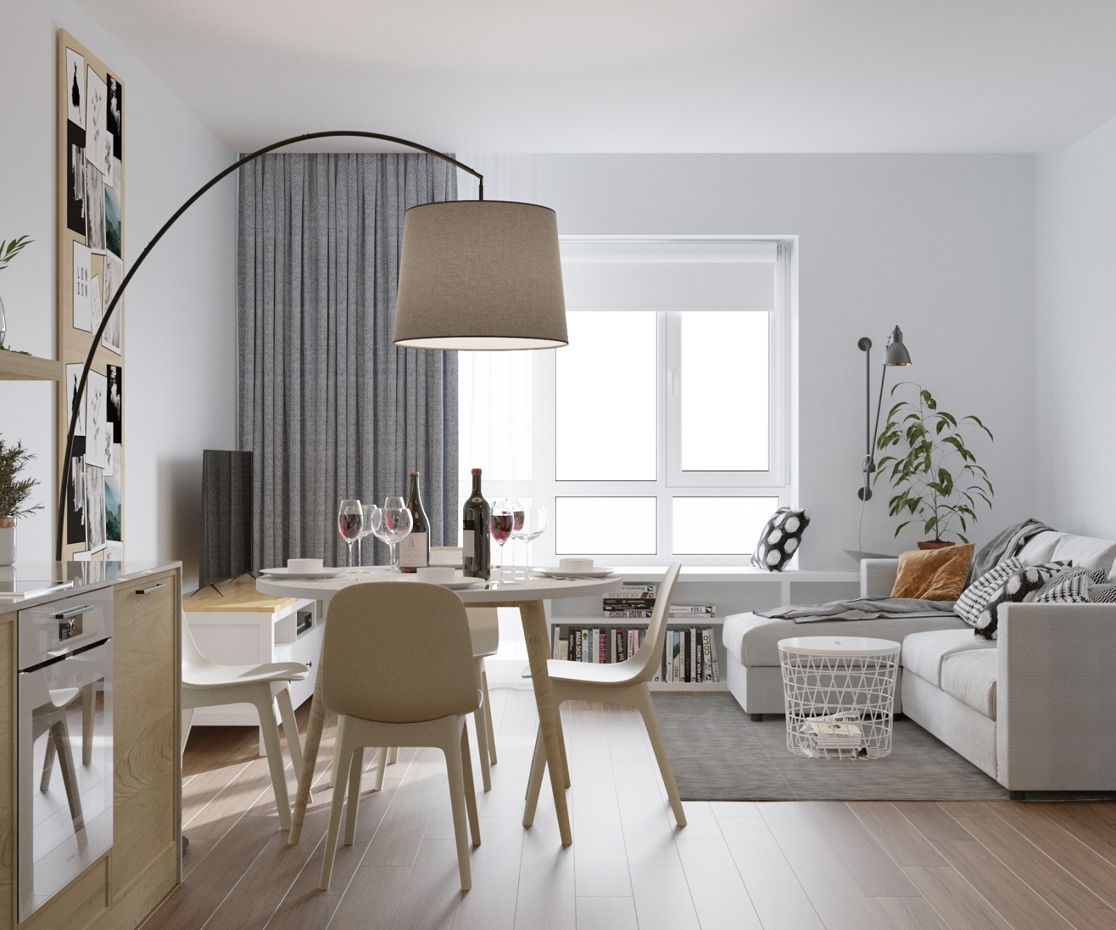 Интерьер квартиры 55м2
