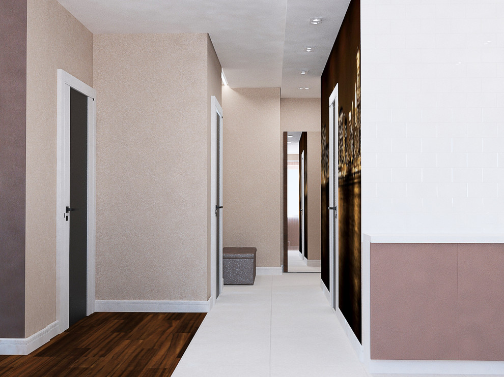 С видом на вечерний город