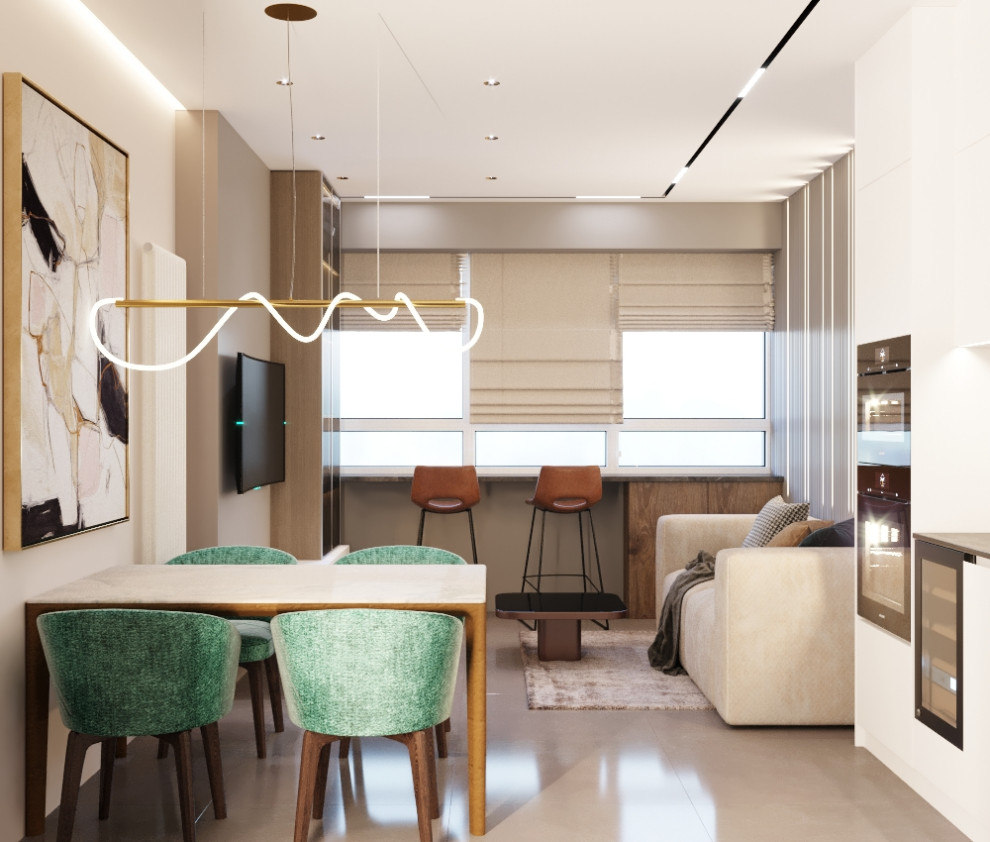 Дизайн интерьера квартиры, Земледельческая ул.