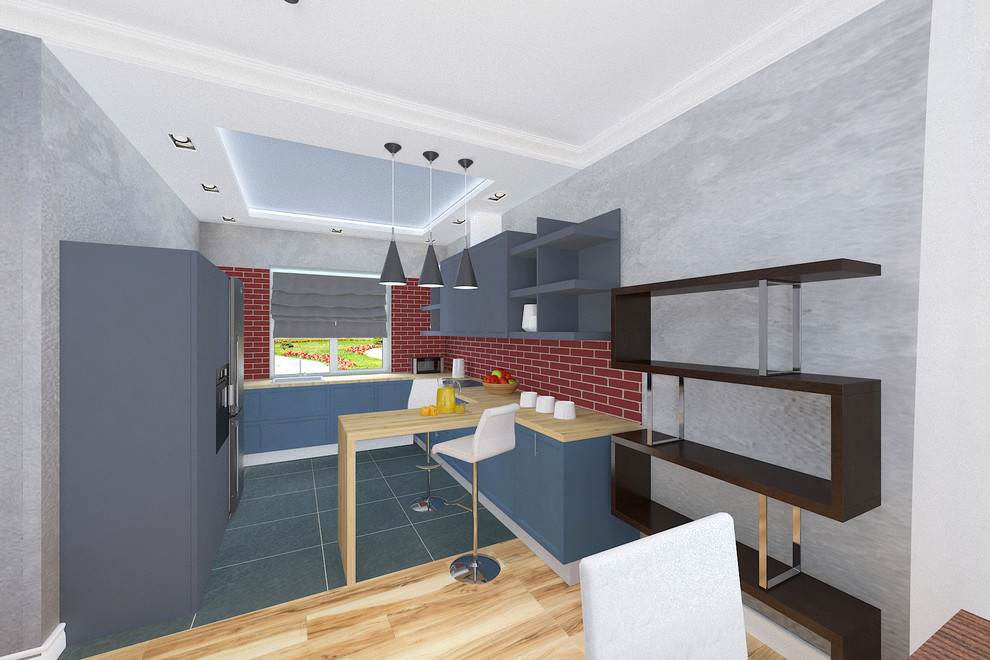 Обложка проекта: Совмещенная студия в частном доме