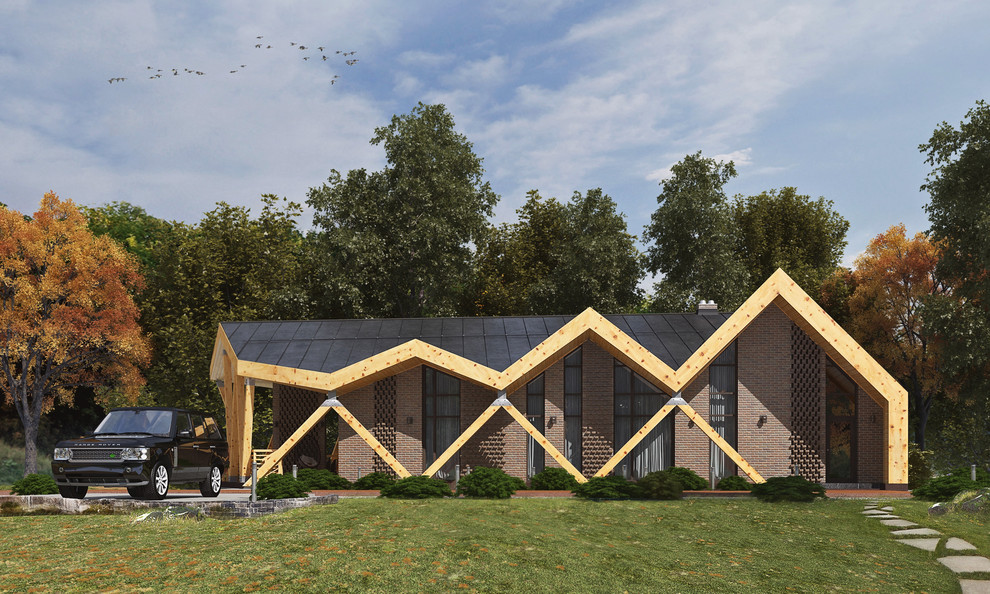 Обложка проекта: Вудсток. Общая площадь 222 кв м.