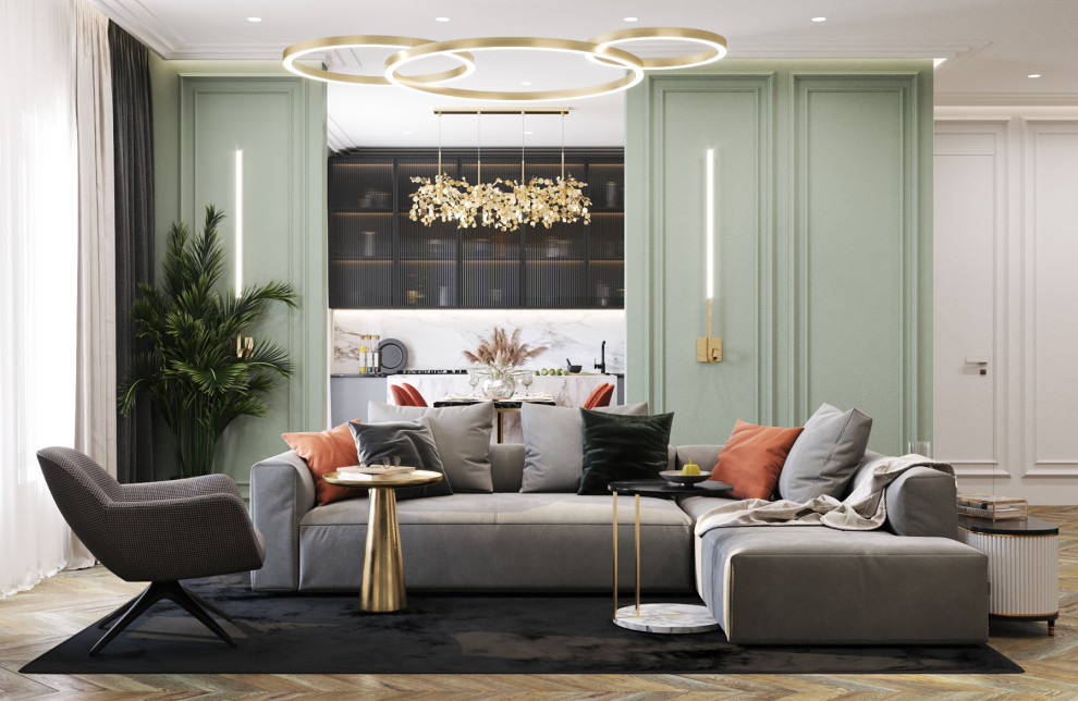 Обложка проекта: Квартира в Москве. ЖК "Виноградный"