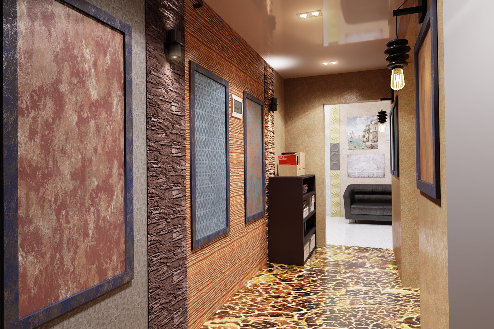 Проект салона по продажам декоративных материалов Elfactura