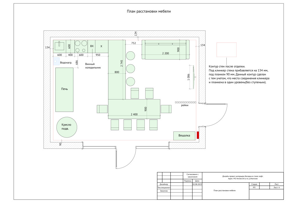 Дизайн проект беседки.