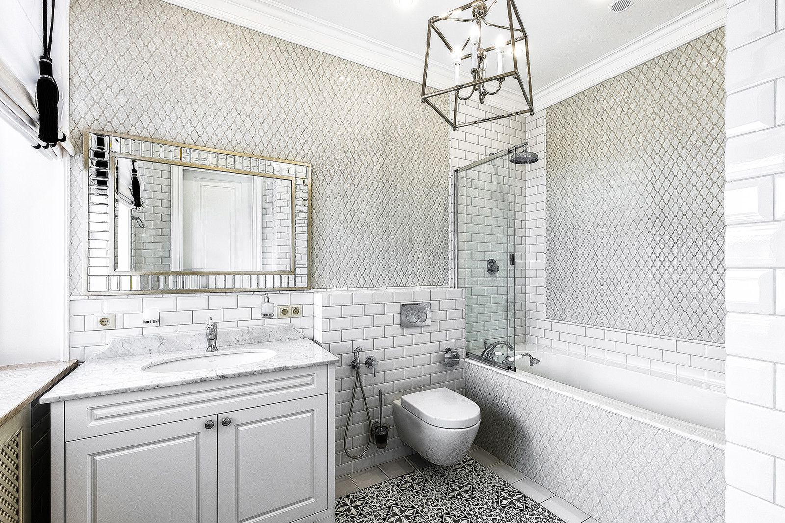 Уютный подмосковный коттедж в стиле ArDeco