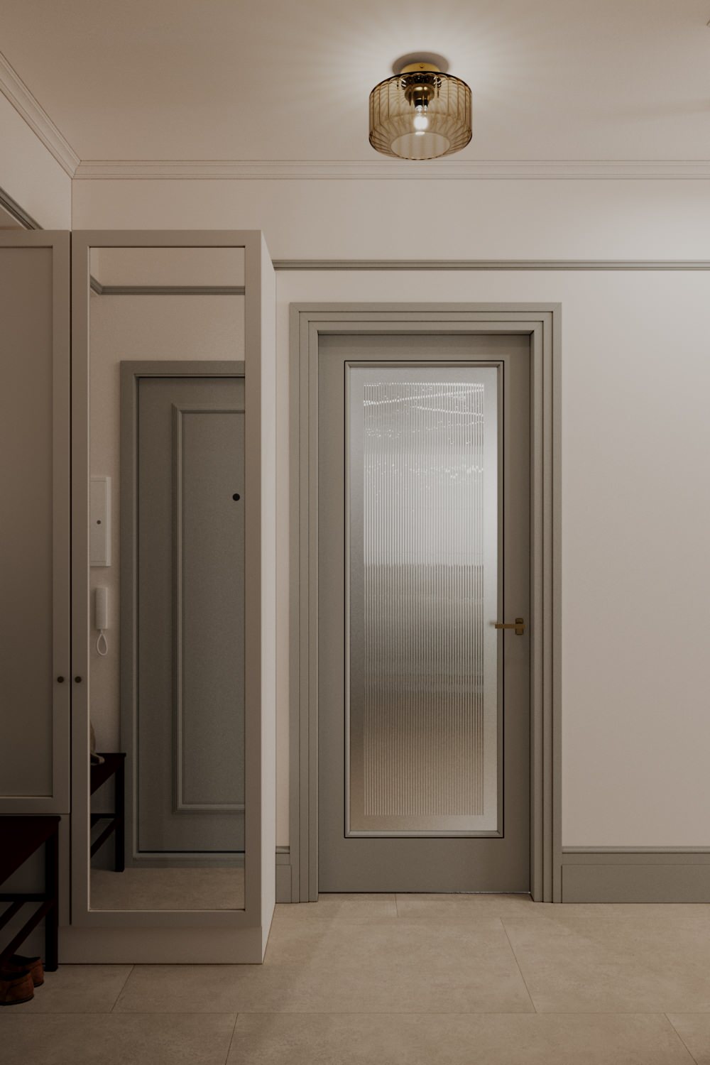 Обложка проекта: Квартира в Москве для молодой девушки  Площадь: 33,4 м2.