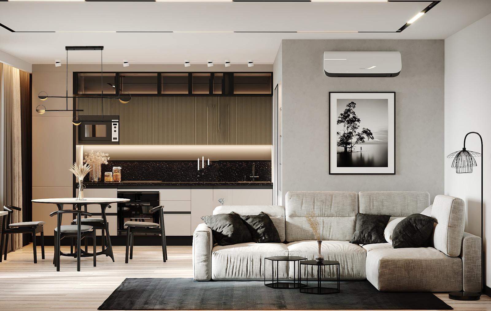 Современная квартира в ЖК Лица