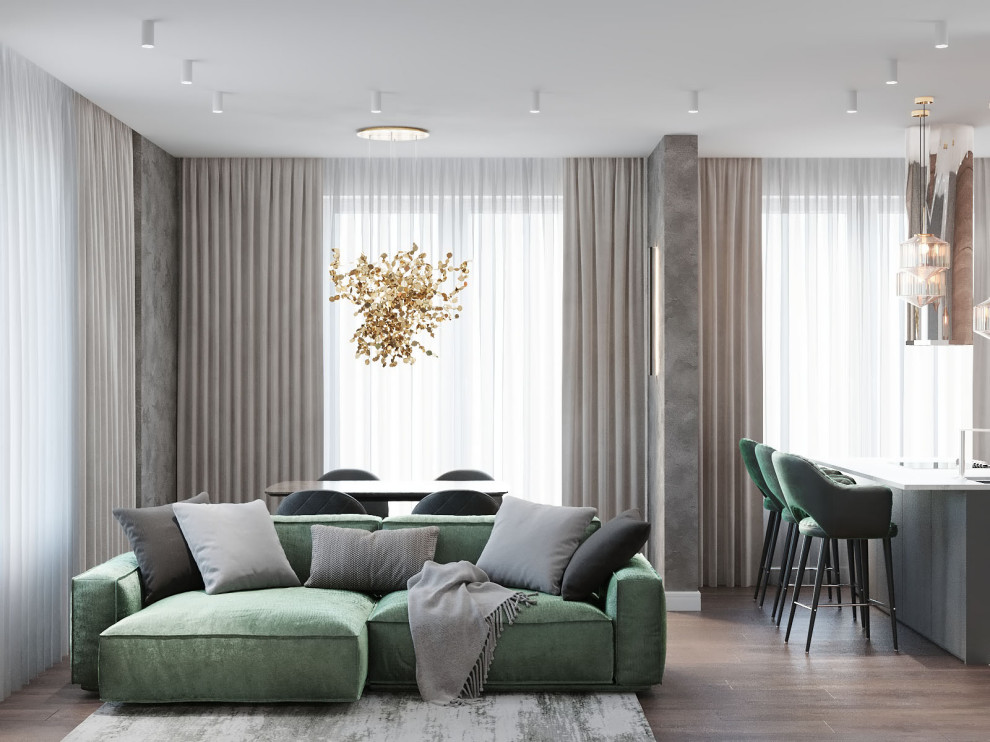 Обложка проекта: Квартира 95 м2, ЖК Лефортово Парк г. Москва