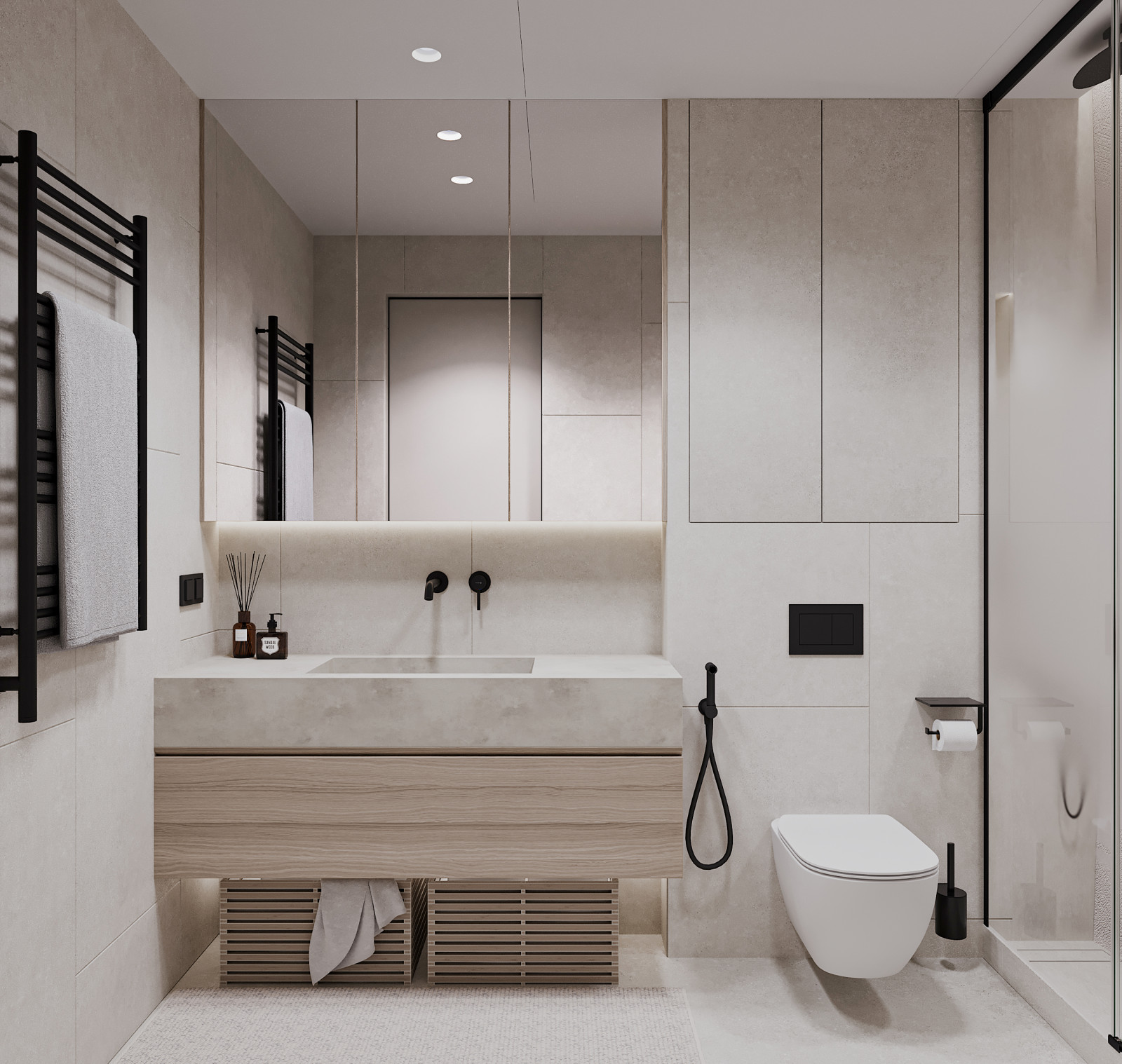 Проект оформления интерьера квартиры 90 кв.м.