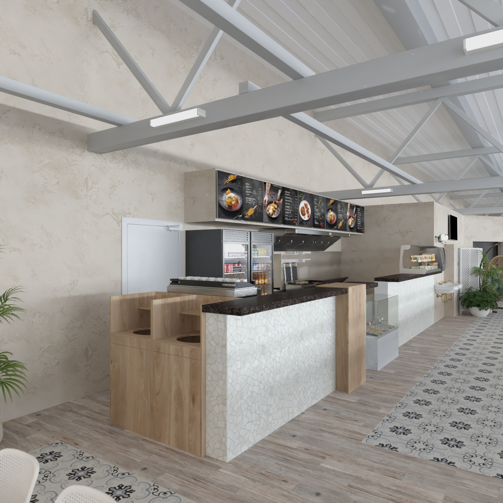 Фудкорт Аква Рио