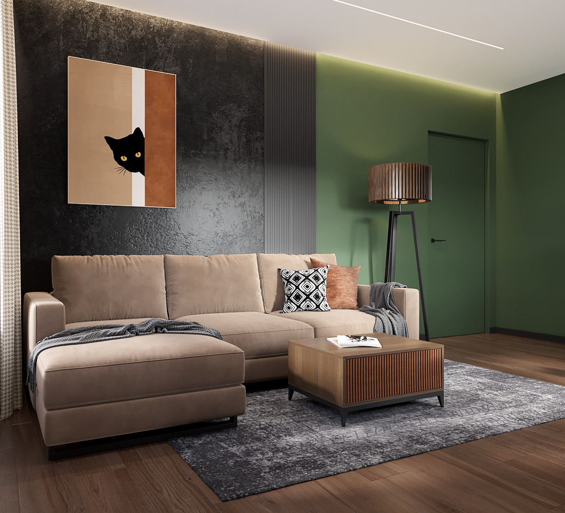 Уютный черный