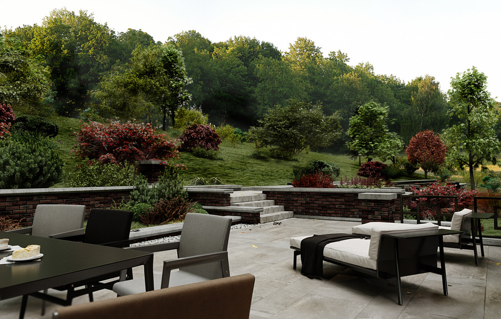 Проект гостевого дома в стиле органической архитектуры