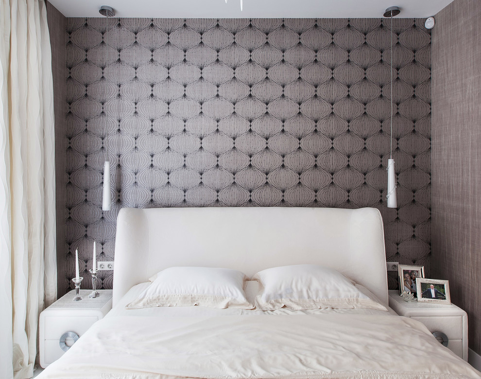 Красно-белый интерьер