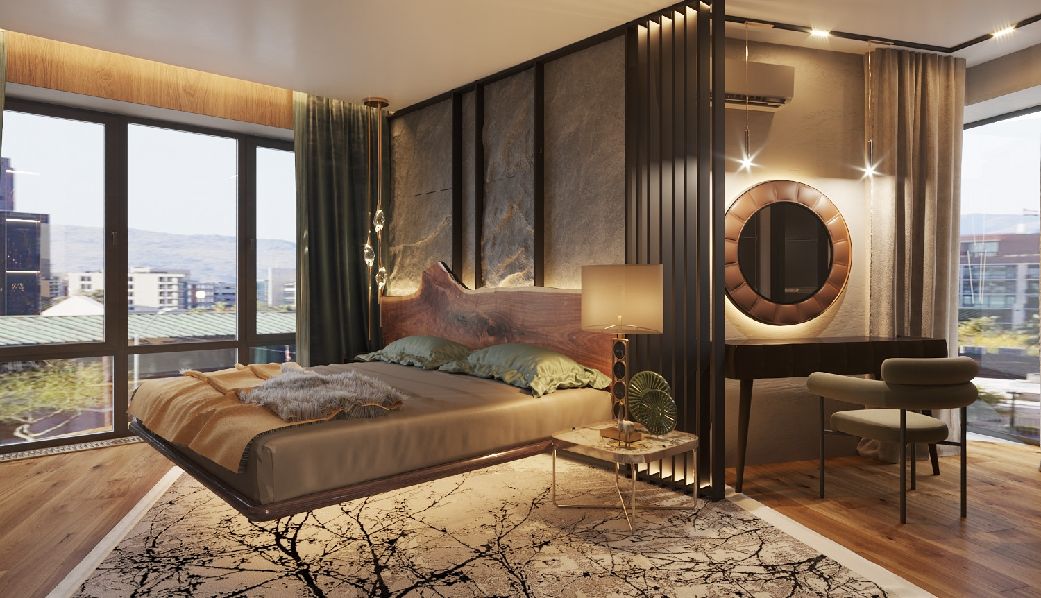 мастер спальня