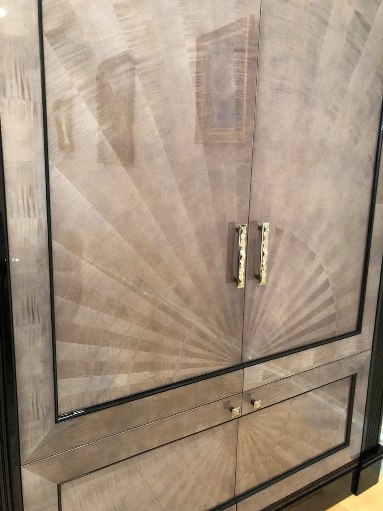 ТВ-зона в гостиной. Остоженка.