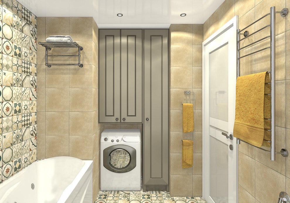 Дизайн-проект с перепланировкой в трехкомнатной квартире в панельном доме