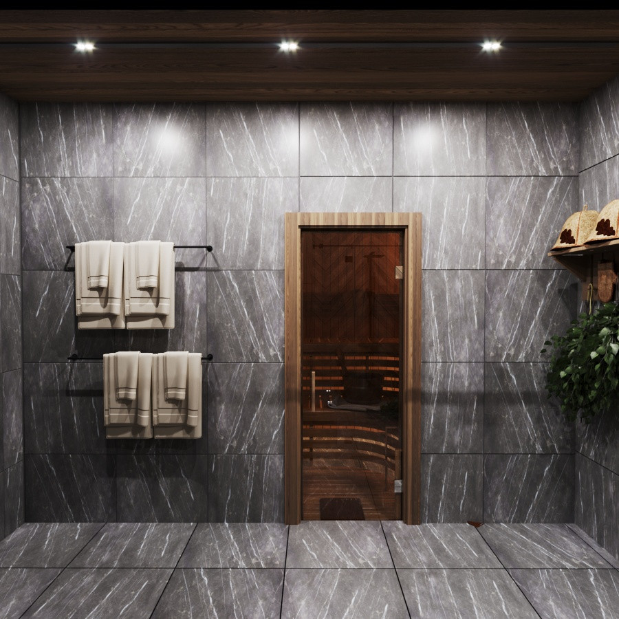 Дизайн зоны барбекю и бани