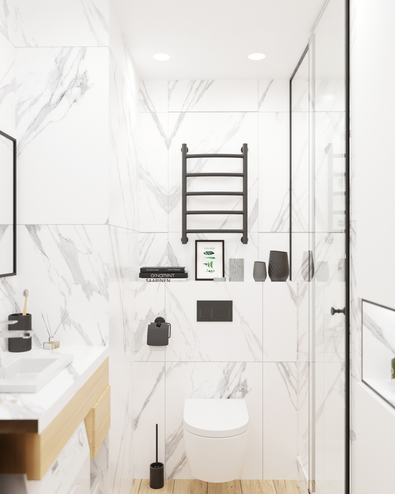 Обложка проекта: ЖК Первый квартал. Квартира  в эко-стиле под сдачу в аренду