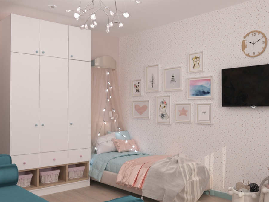 Детская для девочки г. Щёлково S=18 ка.м.