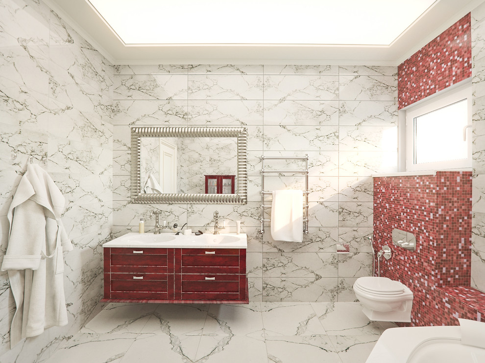 Двухэтажная квартира в стиле Яркая классика 340 м2