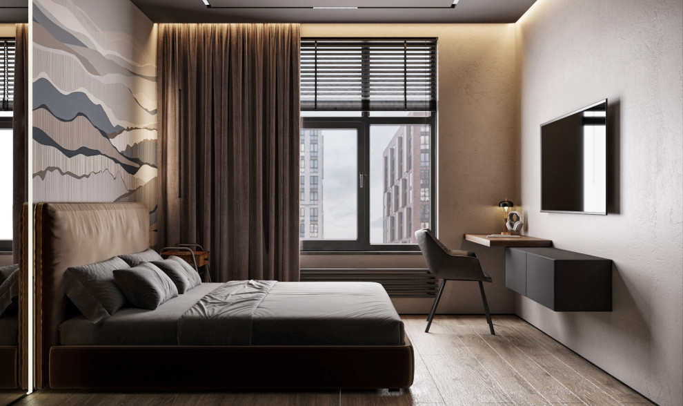 Проект однокомнатной квартиры 40 м²