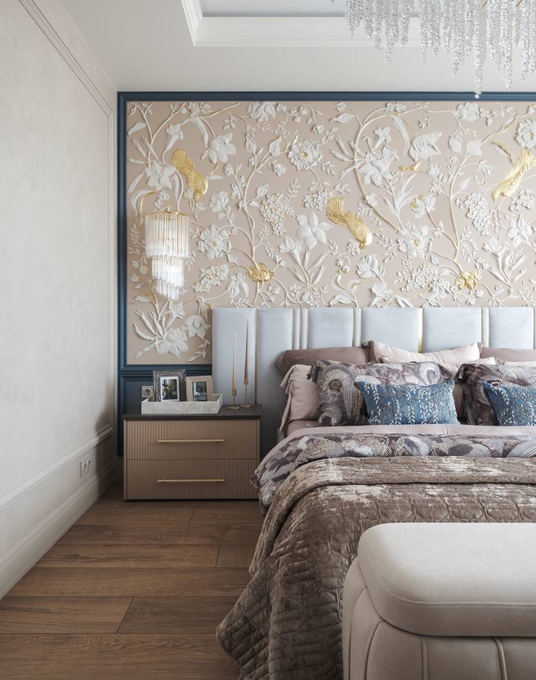 Реализация современной четырехкомнатной квартиры площадью 170 м²