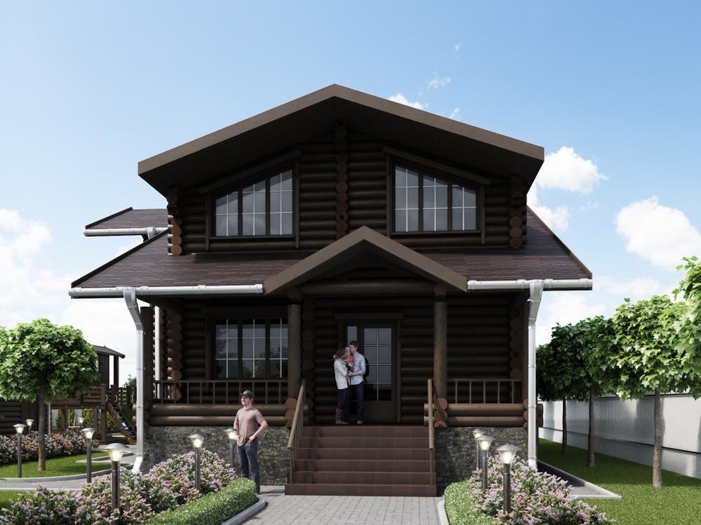 Обложка проекта: Дом у озера