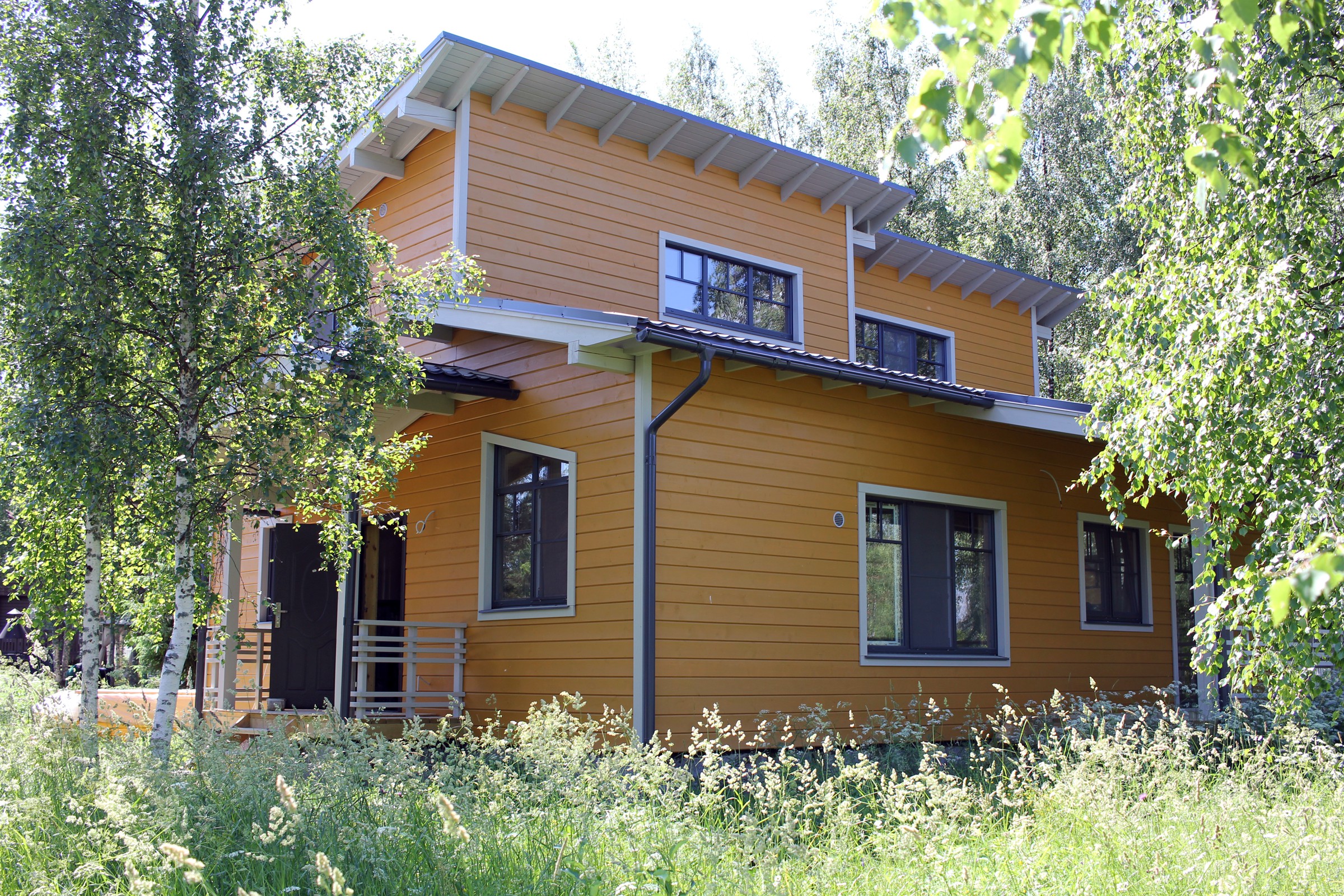 Деревянный каркасный дом