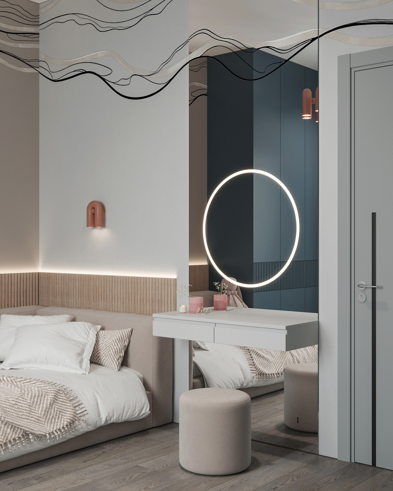 Дизайн проект загородного дома 140 кв.м