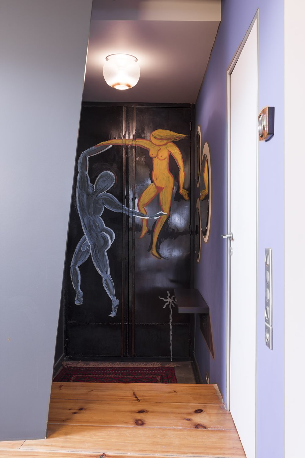 Мансарда с элементами стиля бохо-шик