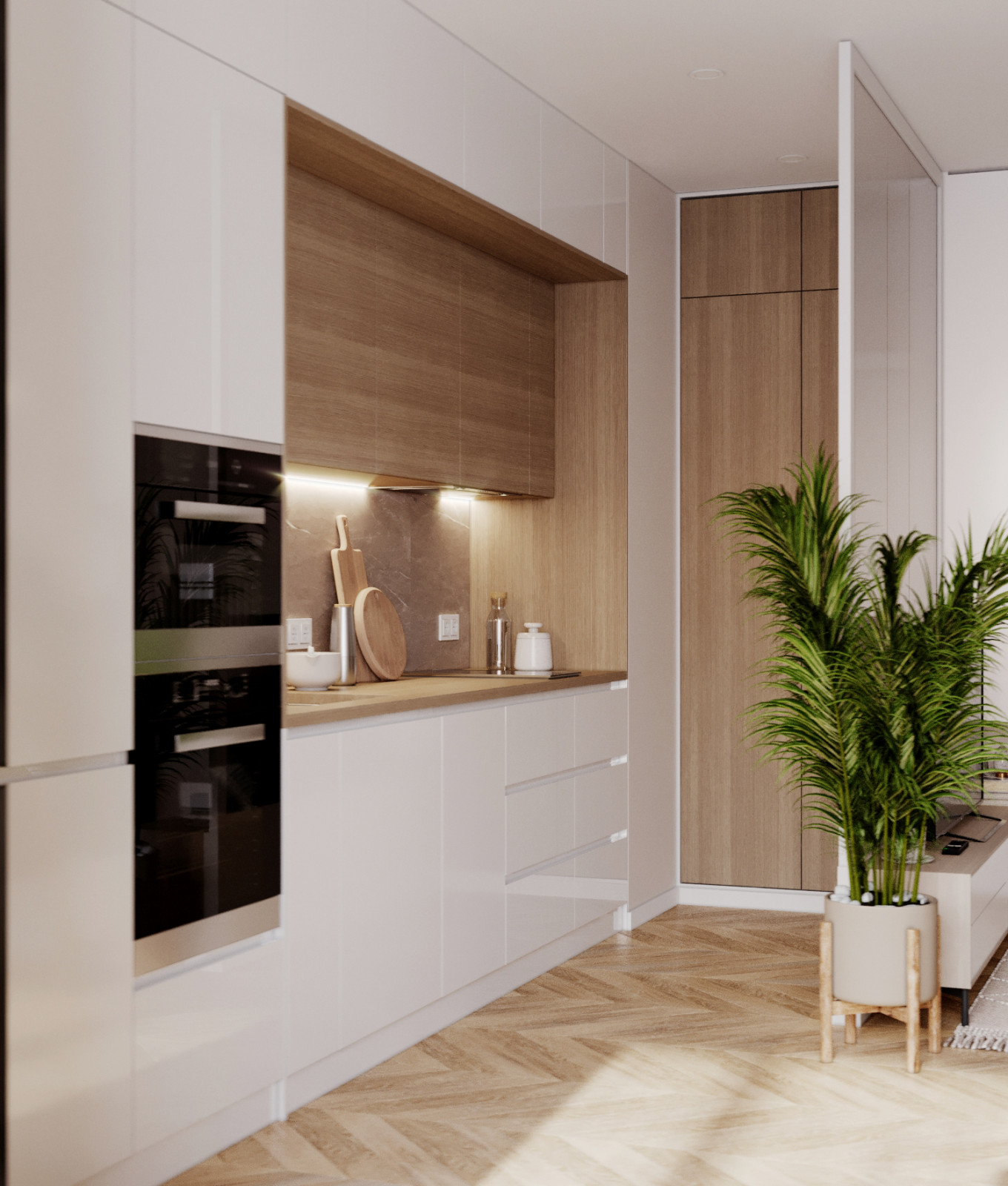 Сканди в ЖК "Серебрянный бор"