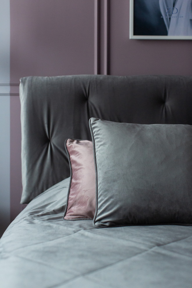 Цвет в интерьере, квартира в Куркино.