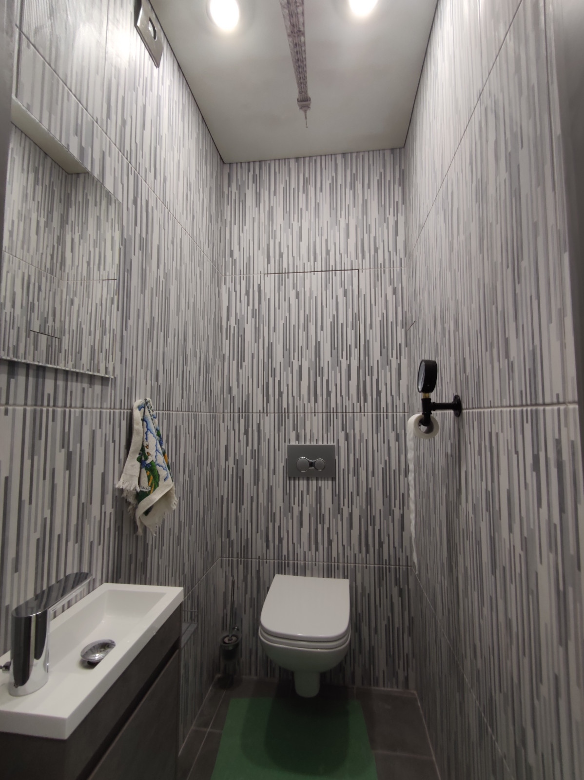 Туалет в ЖК Времена года, Апрелевка