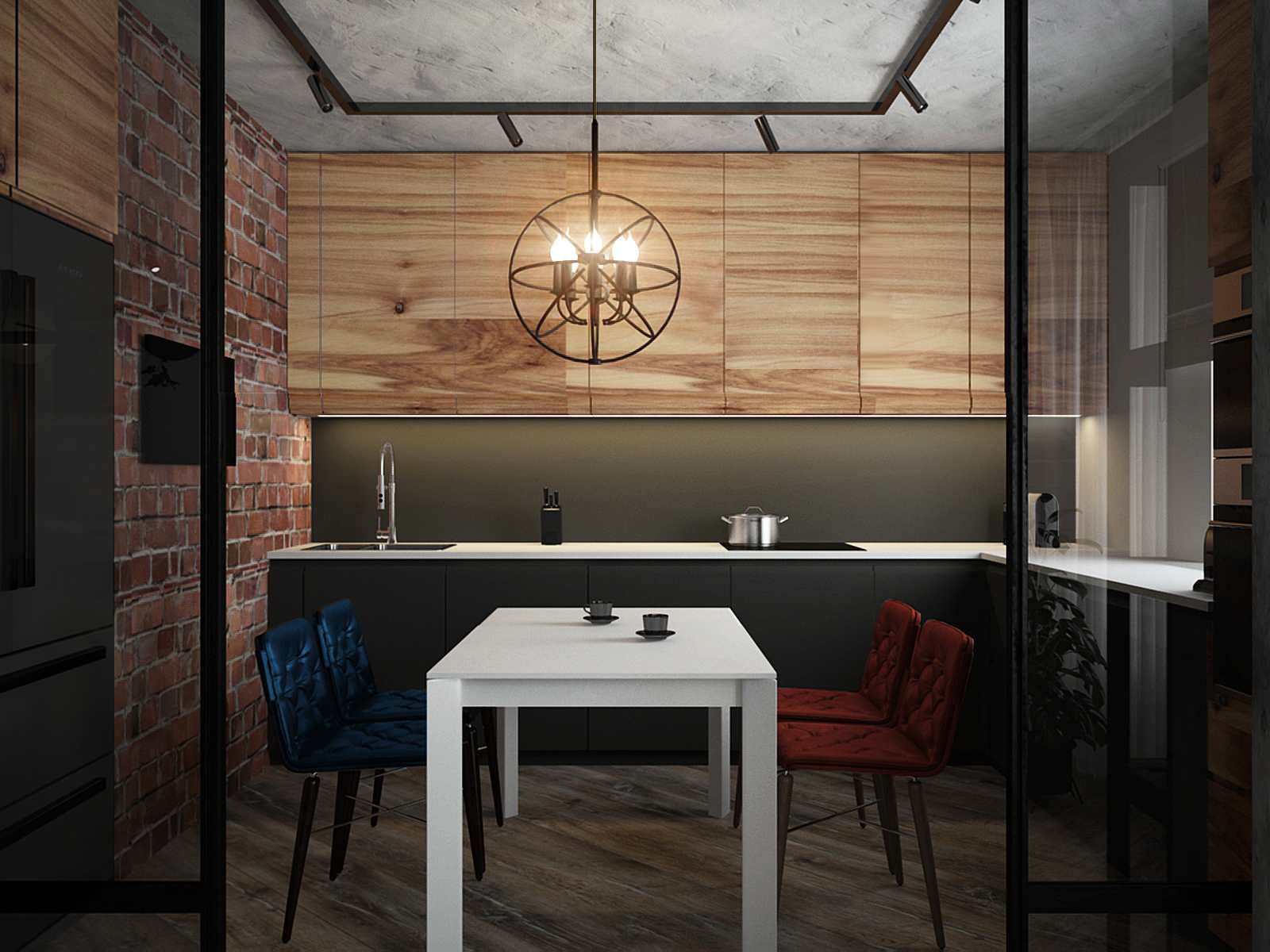 "Лофт", 105 кв. в ЖК "Гринада", 2019 г.