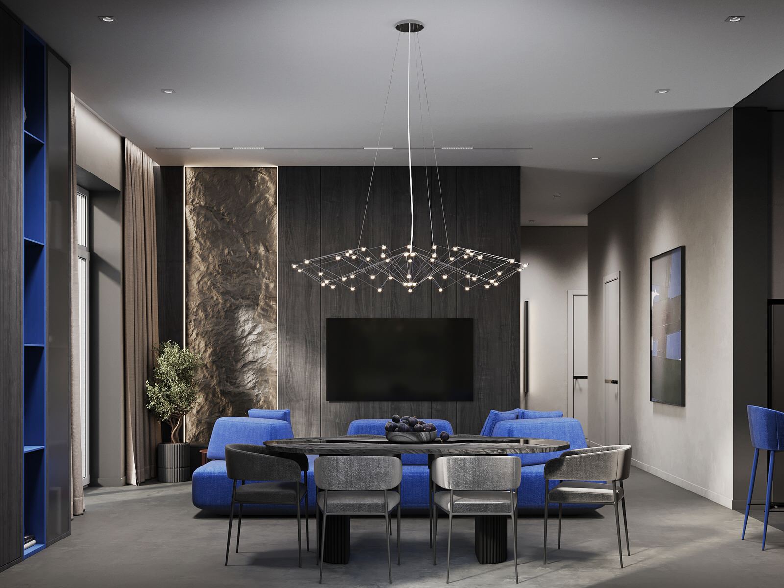 Кухня-гостиная в Идиллии