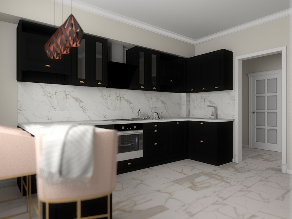 Обложка проекта: Квартира в стиле контемпорари