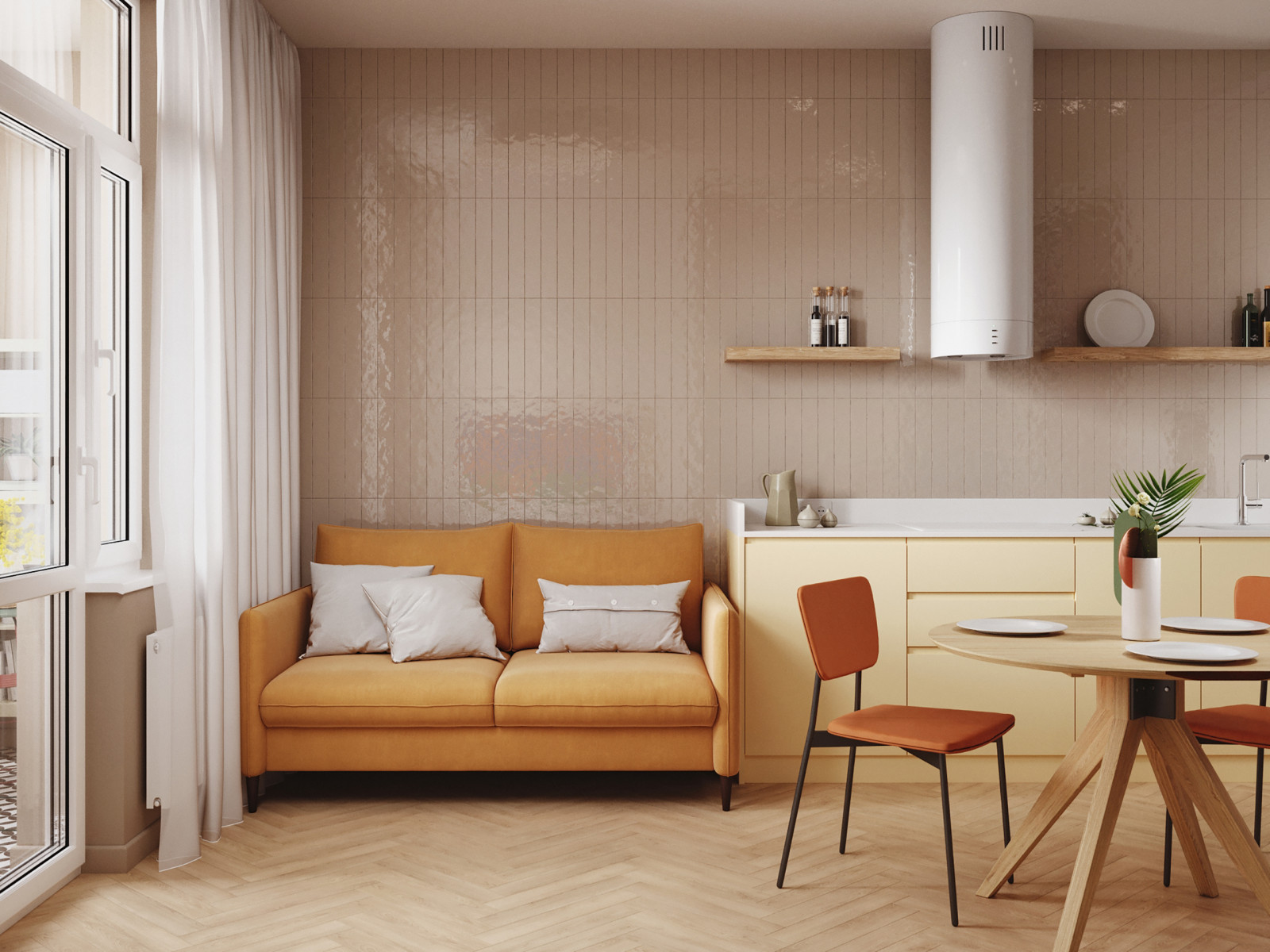 Интерьер в ЖК Инновация