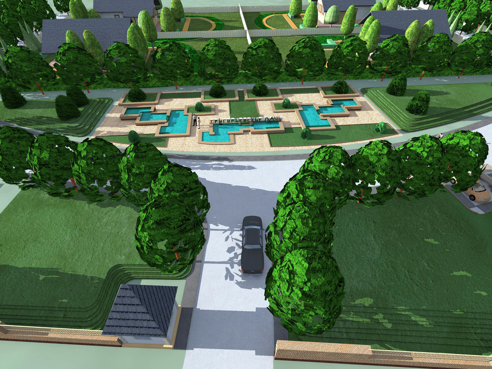 Коттеджный поселок. Краснодар.