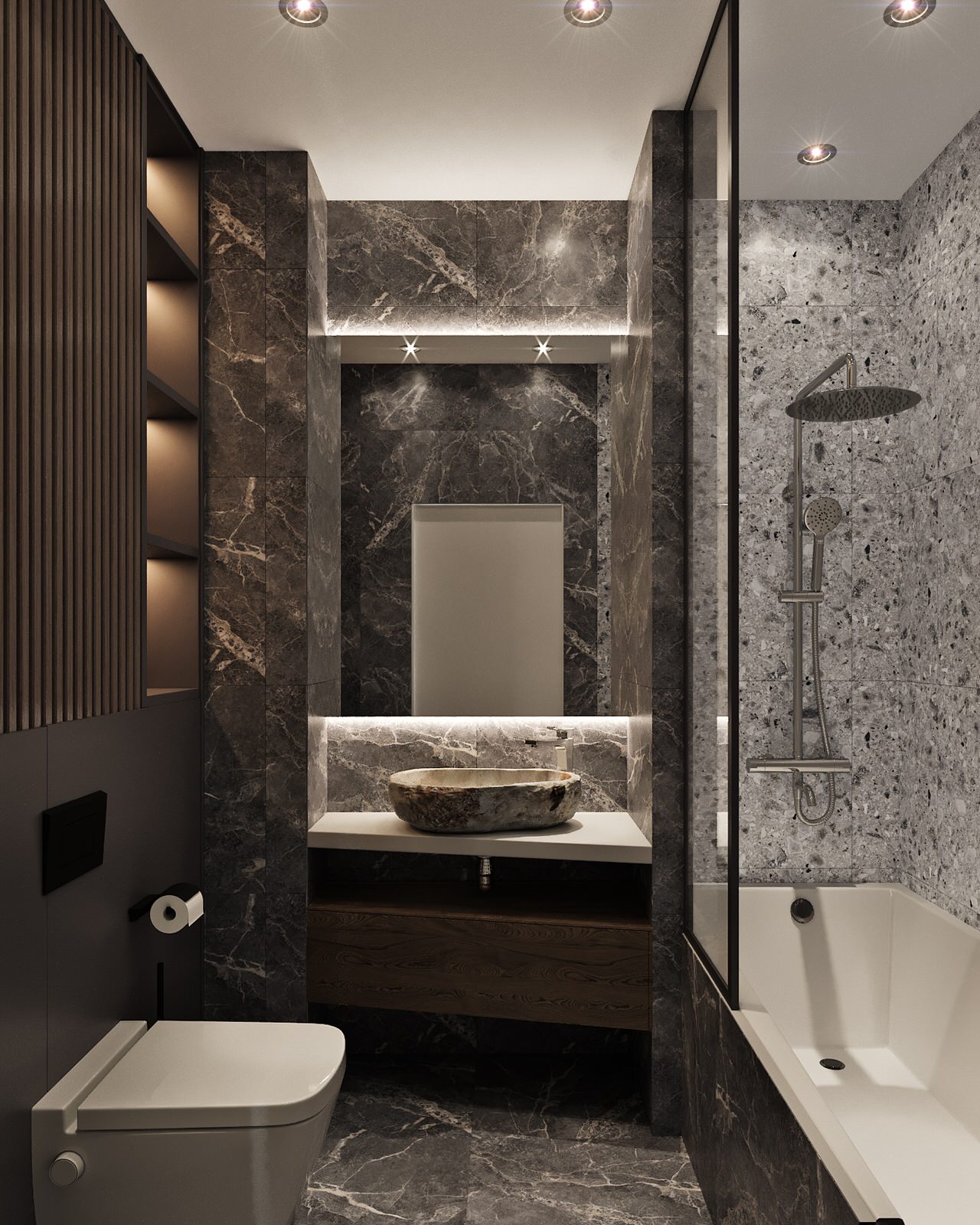 Трехкомнатная квартира в ЖК "Центральном"