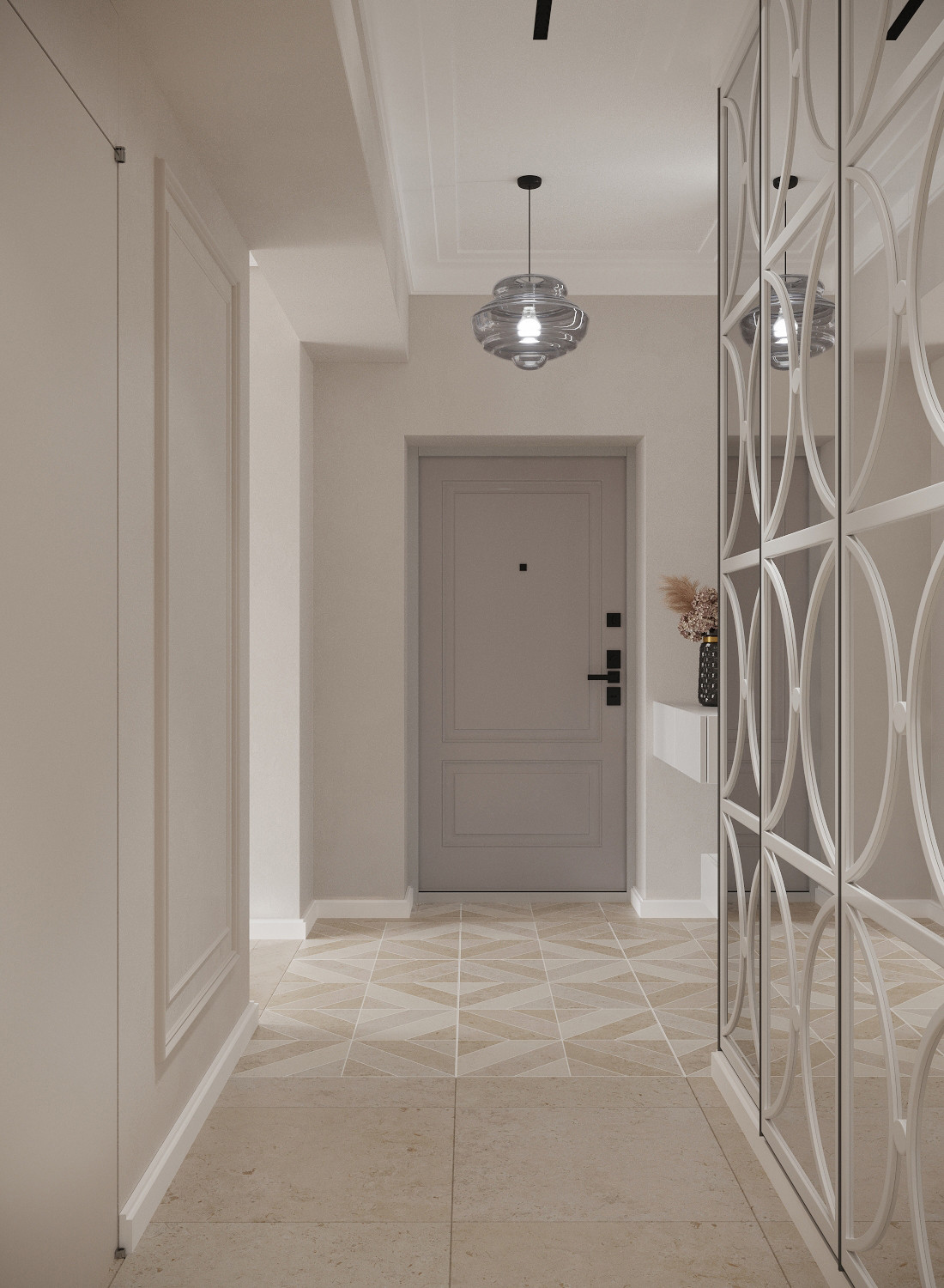 Дизайн-проект трехкомнатной квартиры в современном стиле