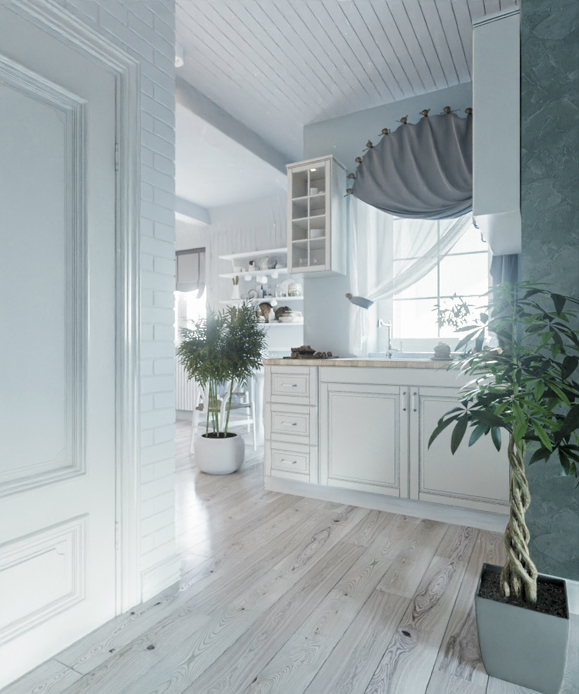 House_009_визуализация интерьера лестницы дома в г. Ростов-на-Дону