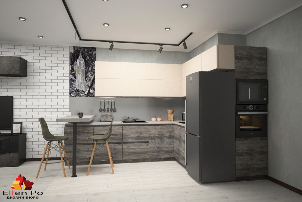 Квартира студия в стиле Лофт