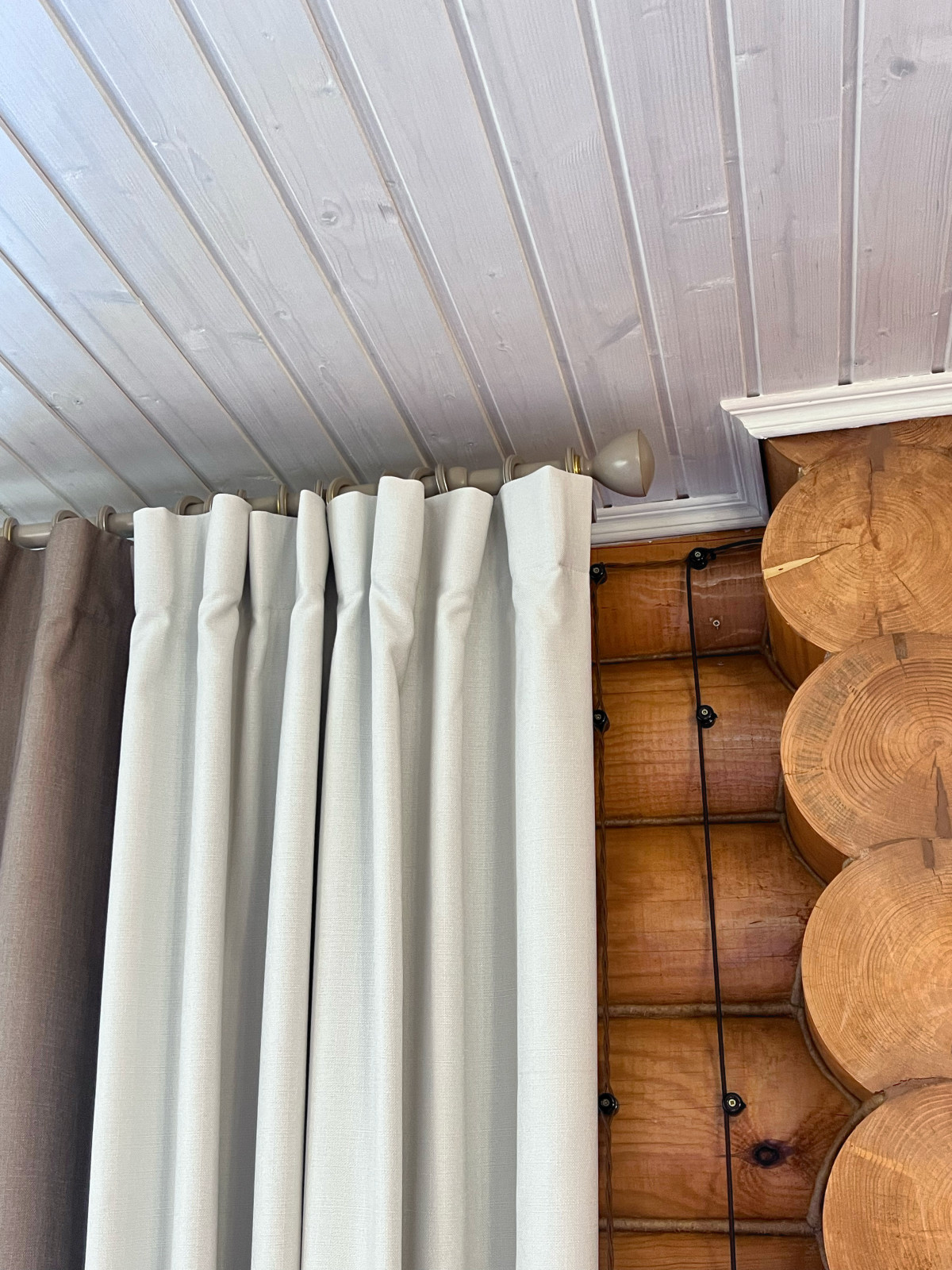 Дом из оцилидрованного бруса в Подмосковье