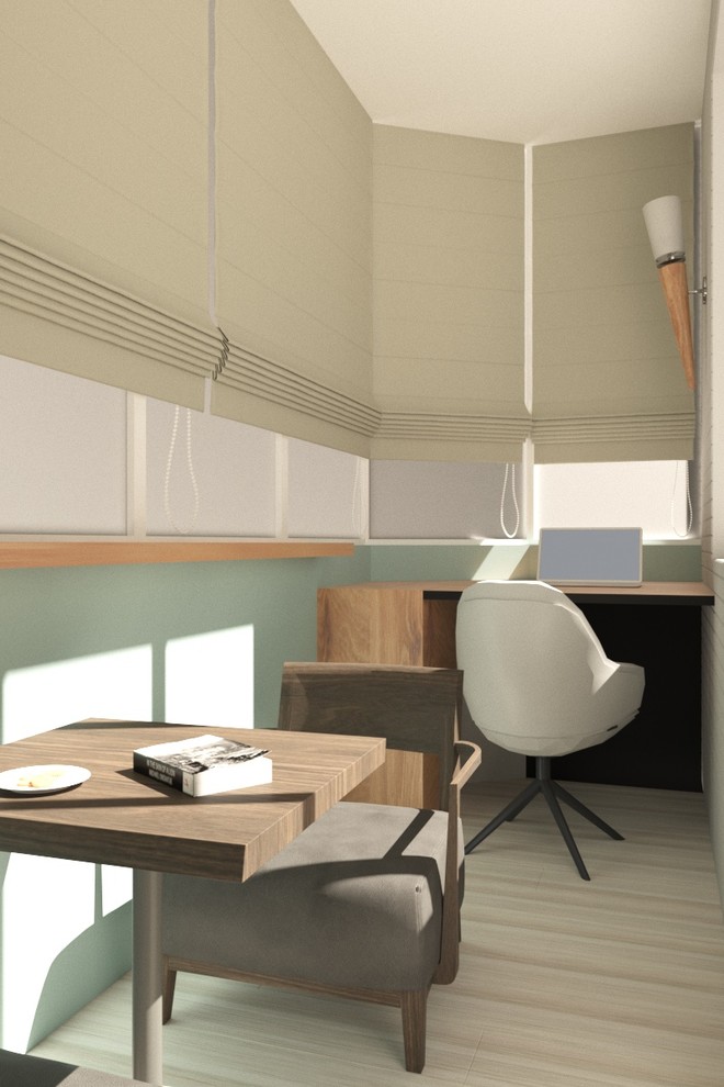 Обложка проекта: Однокомнатная квартира в Одинцово 42 квадратных метра